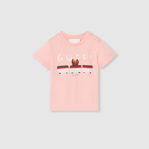 Baby cotton T-shirt with print