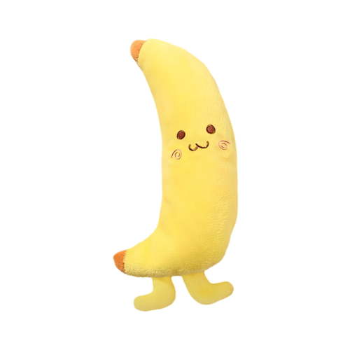 FloHua Adorable Banana & Carrot Plush Gripping Toys for Infants - Soft & Safe for Sensory Play, Naptime & Baby Showers, Perfect Gift for Newborns
