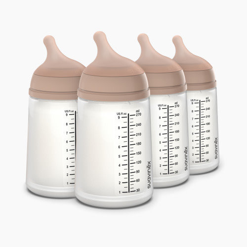 Suavinex Zero Zero Anti-Colic Bottle - Medium, 9 Oz, 4