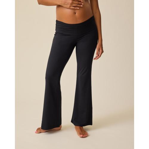 Bamboo Flex Maternity & Postpartum Flare Pant | Auburn - Kindred Bravely