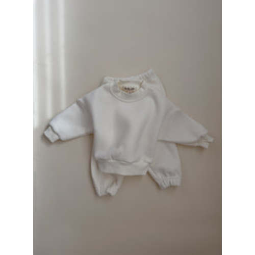Warm Tracksuit - White – Purely Little