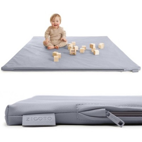 Stylish Padded Baby Play Mat – Extra Thick, Soft Vegan Leather for a Safe Play Area – Perfect for Boys, Girls & Any Playroom Decor, Nursery Use