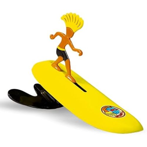 Surfer Dudes Classics Wave Powered Mini-Surfer and Surfboard Toy - Trestles Tim