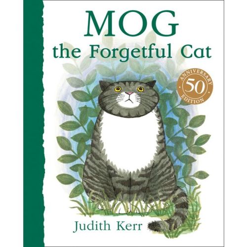 Mog the Forgetful Cat - 50th Edition by Judith Kerr (Board Book)