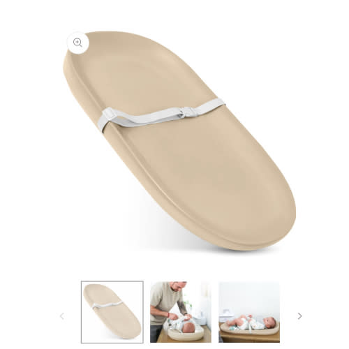 Oasis Waterproof Changing Pad | Oatmeal