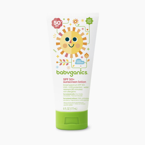 BabyGanics Mineral-Based Sunscreen 50+ SPF - 6 oz