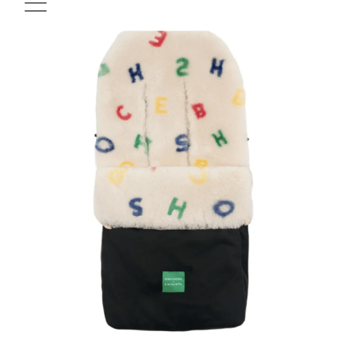 BINIBAMBA - Universal lambskin footmuff - Binibamba x Bobo Choses | Smallable