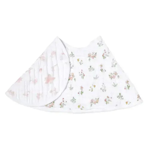 Country Floral Essentials Cotton Burpy Bib | aden + anais