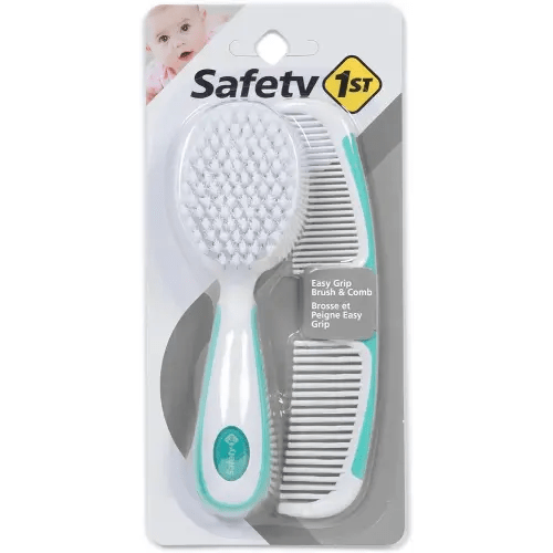 Safety 1st Easy Grip Brush and Comb, Colors May Vary
