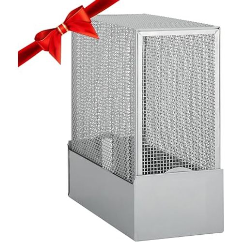 Large WiFi Router Cover, About 90% of WiFi Router Emf and 5G is Blocked, Allows Uninterrupted Use, Shielding WiFi Router Emf Faraday Cage, WiFi Router Cover Emf Protection, Two Year Warranty