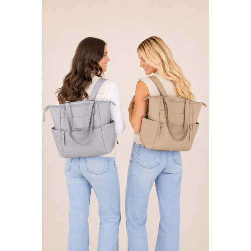 Lane Convertible Diaper Bag Tote | Sea