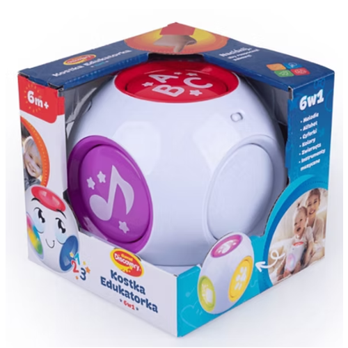 Kostka Edukatorka 6w1 (Talking and Singing Learning Cube)