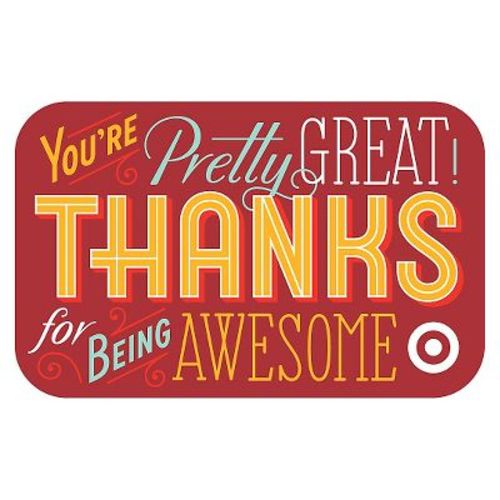 Thanks For Being Awesome GiftCard