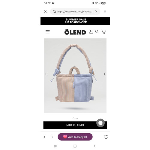 Ona Soft Bag – Ölend
