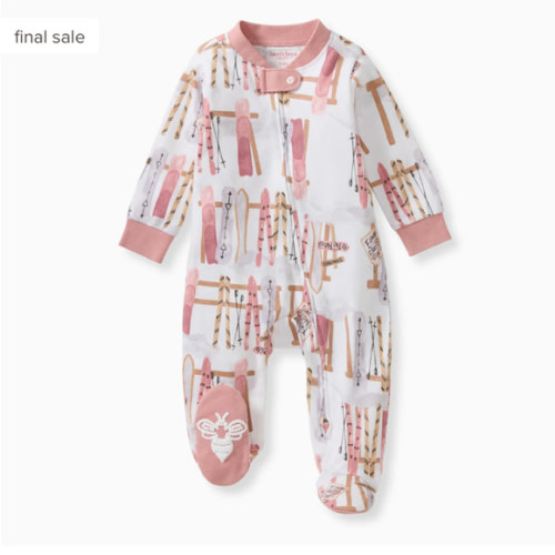 Sunrise Slopes Organic Cotton Sleep & Play - Organic Rose
