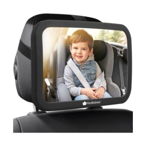 Baby Car Mirror, Large Shatterproof Baby Mirror for Car Seat Rear Facing, Baby Carseat Mirror for Infant