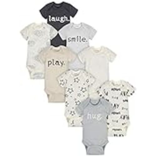 Onesies Brand Baby 8-pack Short Sleeve Mix & Match Bodysuits