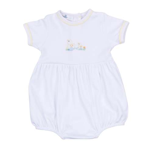 Vintage Duckie Pulltoy Bubble - Yellow