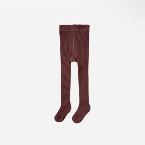 Ribbed Tights || Burgundy – Rylee + Cru
