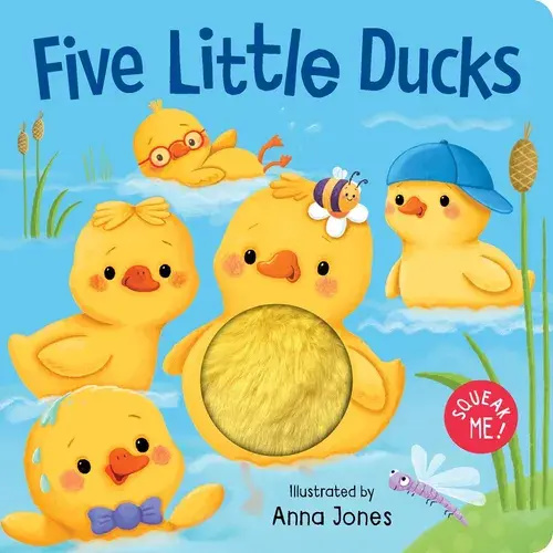 Book Squeaky Plush Five Little Ducks | Baby Bunting AU