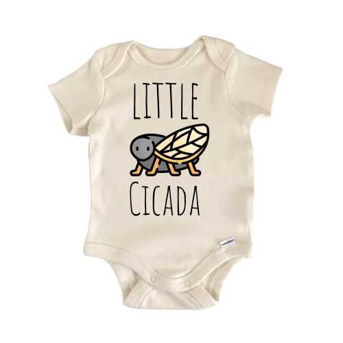 Cicada Love Bug Insect Onesie® - Cute Funny Clothes Newborn Infant Baby Shower Bodysuit Romper Personalized Outfit