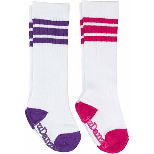 Knee High Tube Socks for Boys, Girls, Baby, Toddler and Child (2 Pack)