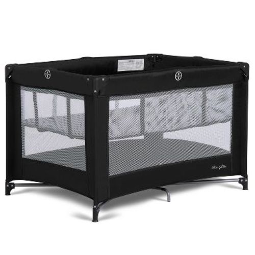 Dream On Me Zazzy Portable Travel Playard with Bassinet - Black