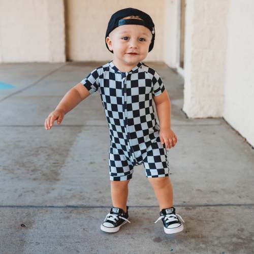 Midnight Checkers Dream Shortie