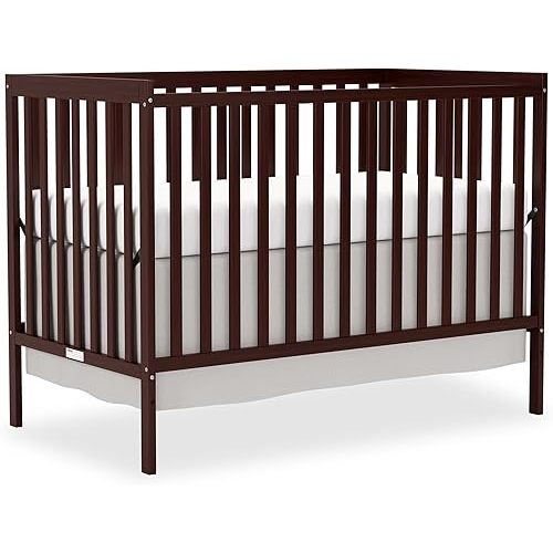 5-in-1 Convertible Baby Crib, Toddler, Daybed & Full-Size Bed
