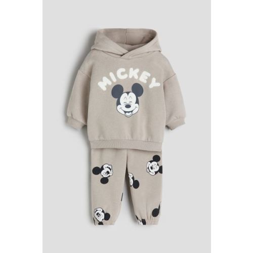 2-piece Printed Sweatshirt Set