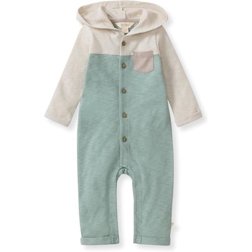 Burt's Bees Baby Jumpsuit, 100% Organic Cotton One-piece Outfit Coverall With Hat