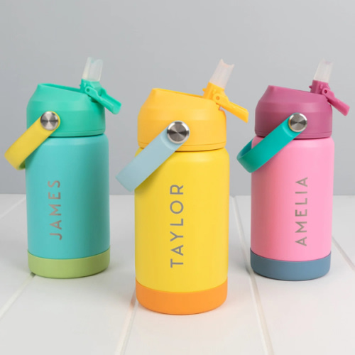 Kids' Stainless Steel Water Bottle 350ml | Personalised Gifts For Kids