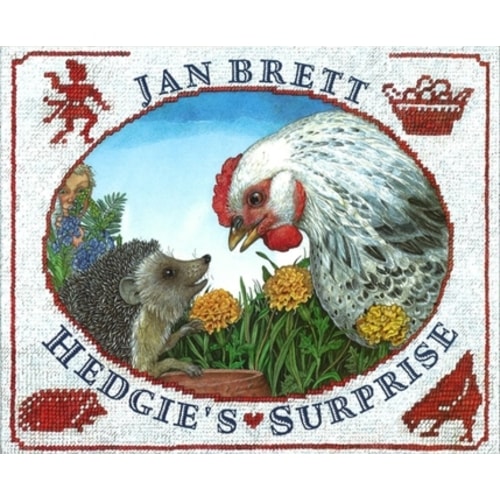 Hedgie's Surprise book by Jan Brett