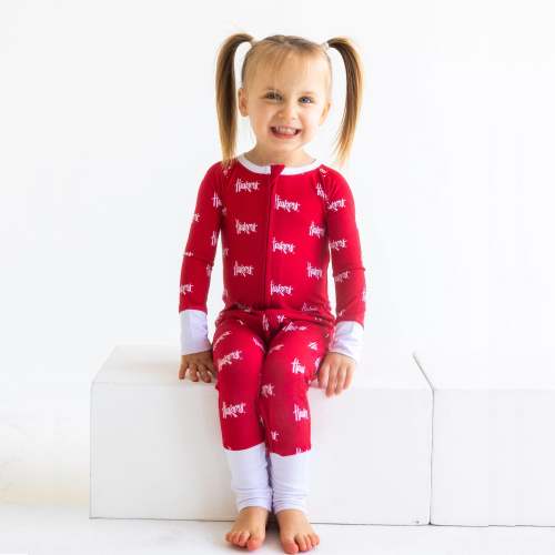 Nebraska Cornhuskers Zippy One-Piece for Babies | Tailgate Tikes