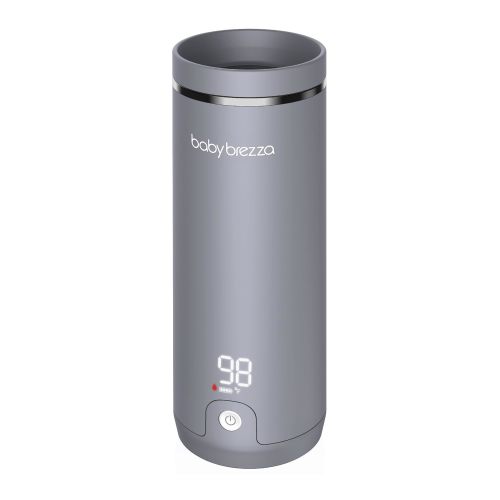 Baby Brezza Super Fast Portable Bottle Warmer, Gray