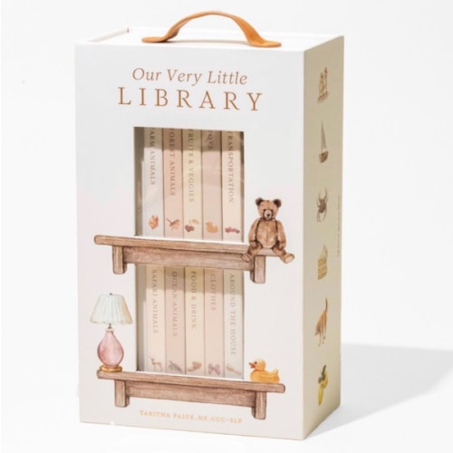 Our Very Little Library Board Book Set: A Foundational Language Vocabulary Board Book Set for Babies (Tabitha Paige Children's Book Series)