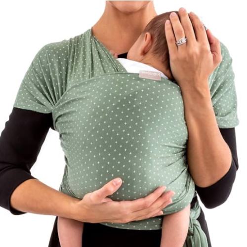 WeeSprout Baby Wrap Carrier - Rosemary Stitch