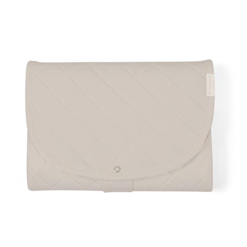 Organic Portable Changing Mat - Taupe