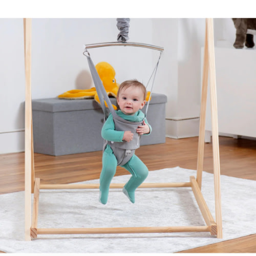 Tulip Foldable Baby Bouncer with Harness | Lightweight & Safe