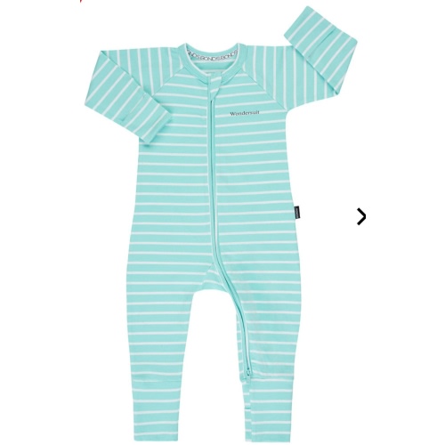 BONDS Zip Wondersuit | BZDYA | Jasmint & White