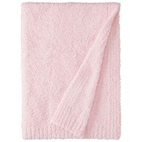 SARANONI Bamboni Luxury Baby Blanket | Cozy & Soft Plush Receiving Blankets | Perfect for Girls & Infant Baby Boy Blankets | Light Pink - 30” x 40”