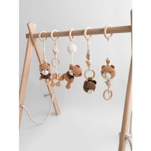 Wooden Baby Play Gym, Montessori Play Furniture