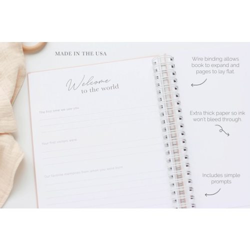 Baby Book | Personalized Baby Book | Baby Memory Book | Baby Shower Gift | Pregnancy Book | Baby Announcement | Newborn Keepsake Book - Etsy