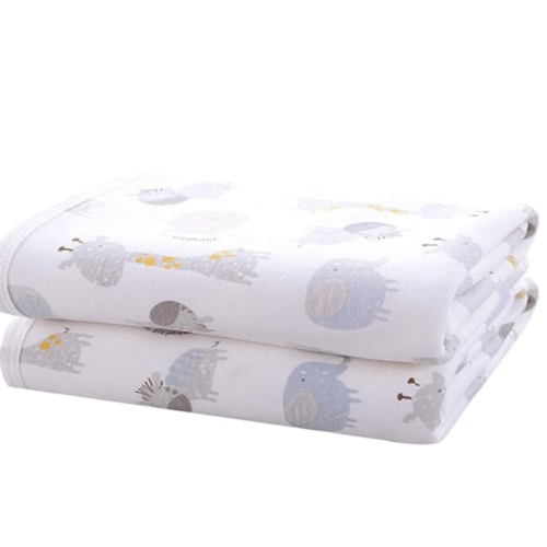 Large Baby Diaper Changing Pads Soft Cotton Waterproof Changing Pad for Baby 27.5X37.5 inches Underpads Mattress Mat Sheet Protector Portable Reusable Urine Mat for Travel Gear 2 Pack