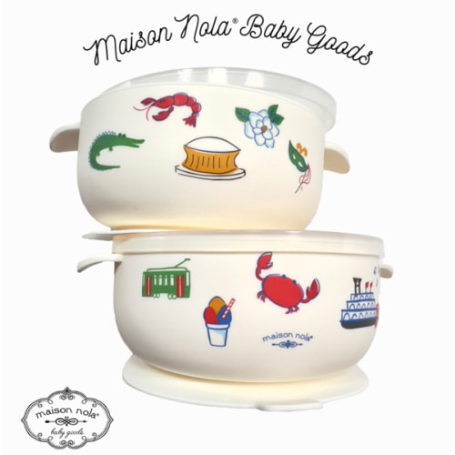 NOLA silicone feeding bowl | Maison Nola