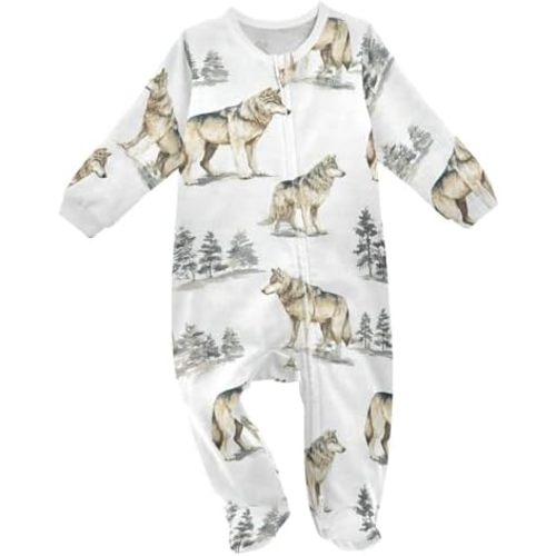 Baby Sleepers Newborn Baby One-Piece Footies for Girl Boy