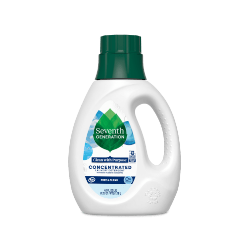Concentrated Laundry Detergent - Free & Clear | Seventh Generation