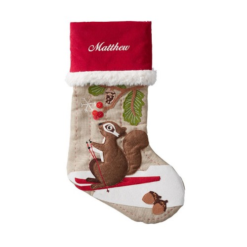 Woodland Christmas Stocking Collection