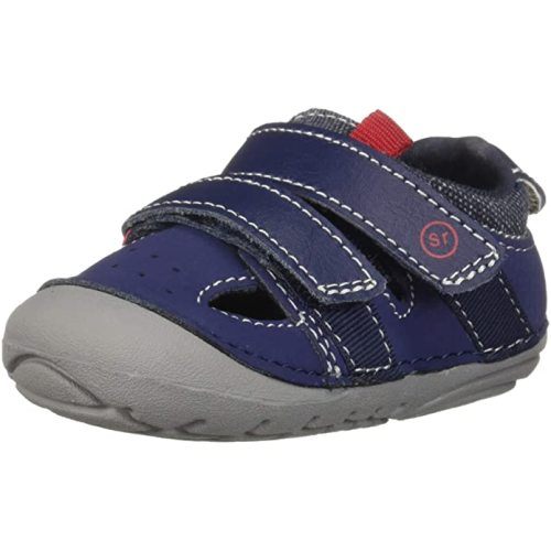 Stride Rite Unisex-Child Soft Motion Elijah Sandal - Toddler (1-4 Years) - 3.5 Toddler - Navy