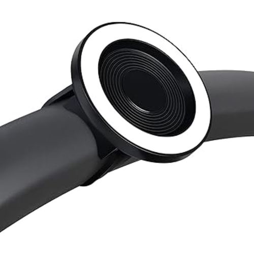 Magnetic Phone Holder for Stroller, Shopping Cart & Golf Push Cart | Handlebar Phone Mount for MagSafe | Strap with Strong Magnet for Mag Safe | Stroller Accessories for Uppababy, Nuna, Bugaboo...